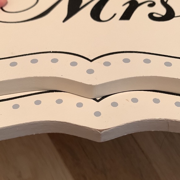 mr. & Mrs. Wooden Signs - Picture 10 of 11